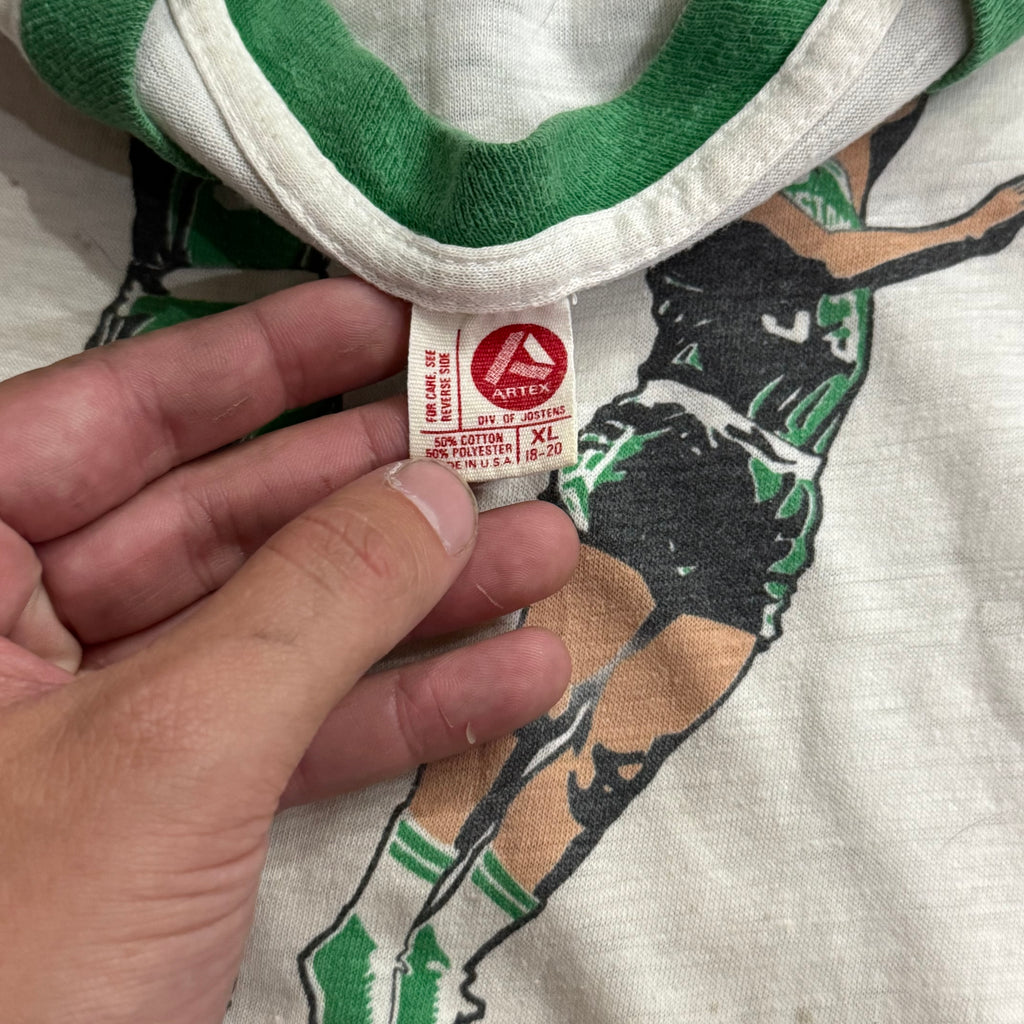 Vintage Boston Celtics Larry Bird T-shirt Sz M