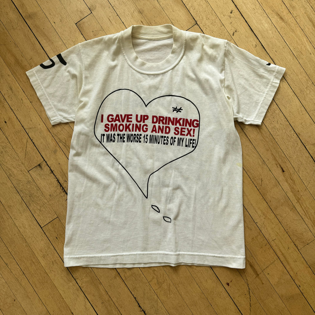 Vintage I gave Up Drinking… T-shirt Sz M