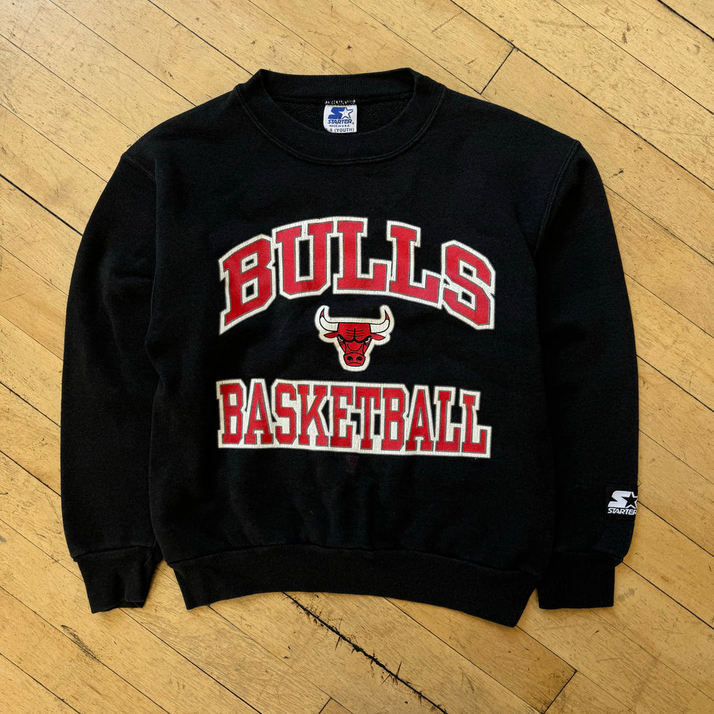 Vintage Chicago Bulls Starter CrewNeck Sz YTH 7-8