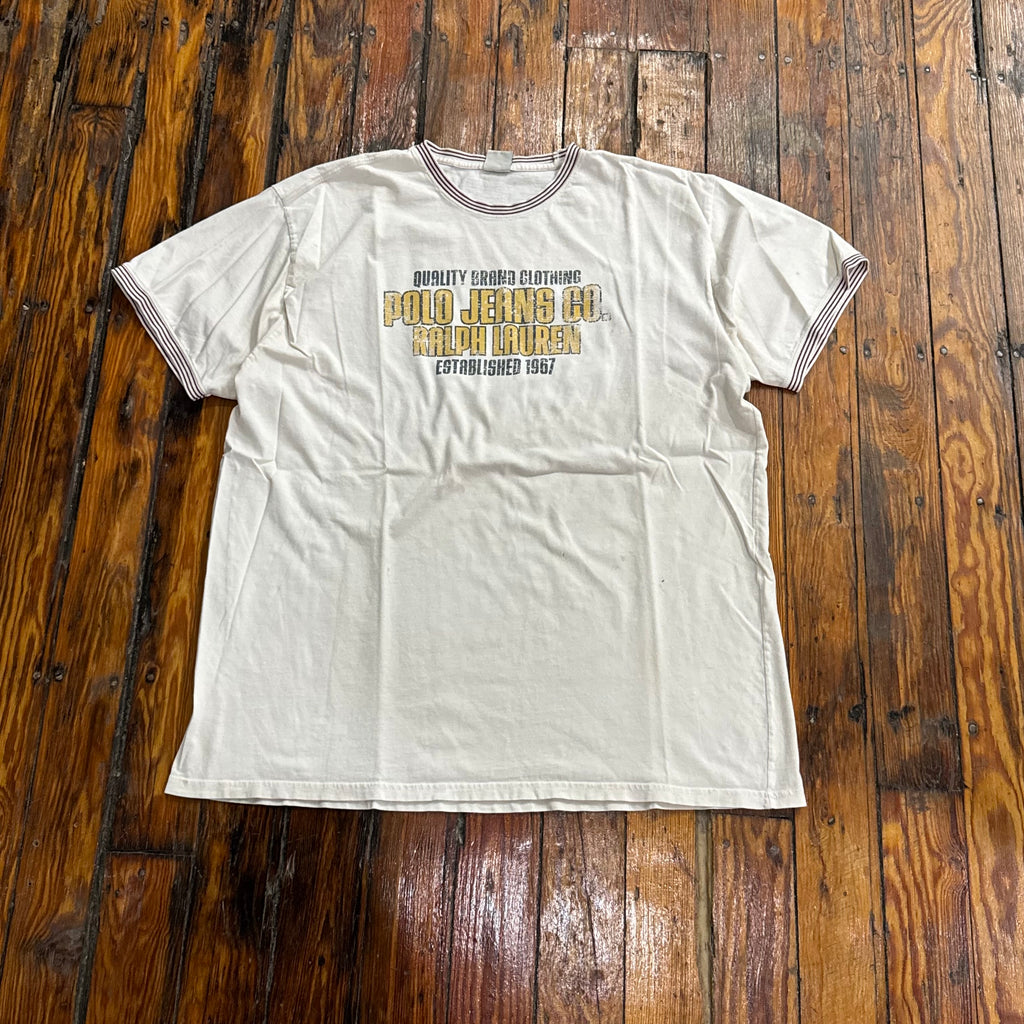 Vintage Polo Jeans Company T-shirt Sz XL