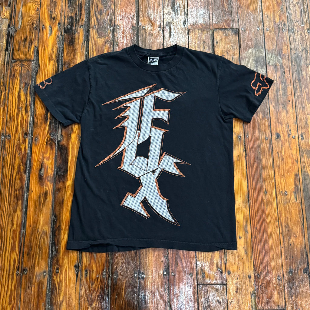 Y2K Fox Racing T-shirt Sz M