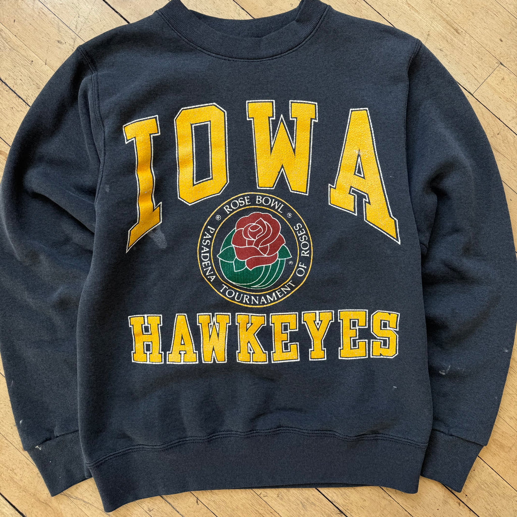 Vintage Iowa Hawkeyes Rose Bowl Crewneck Sz S