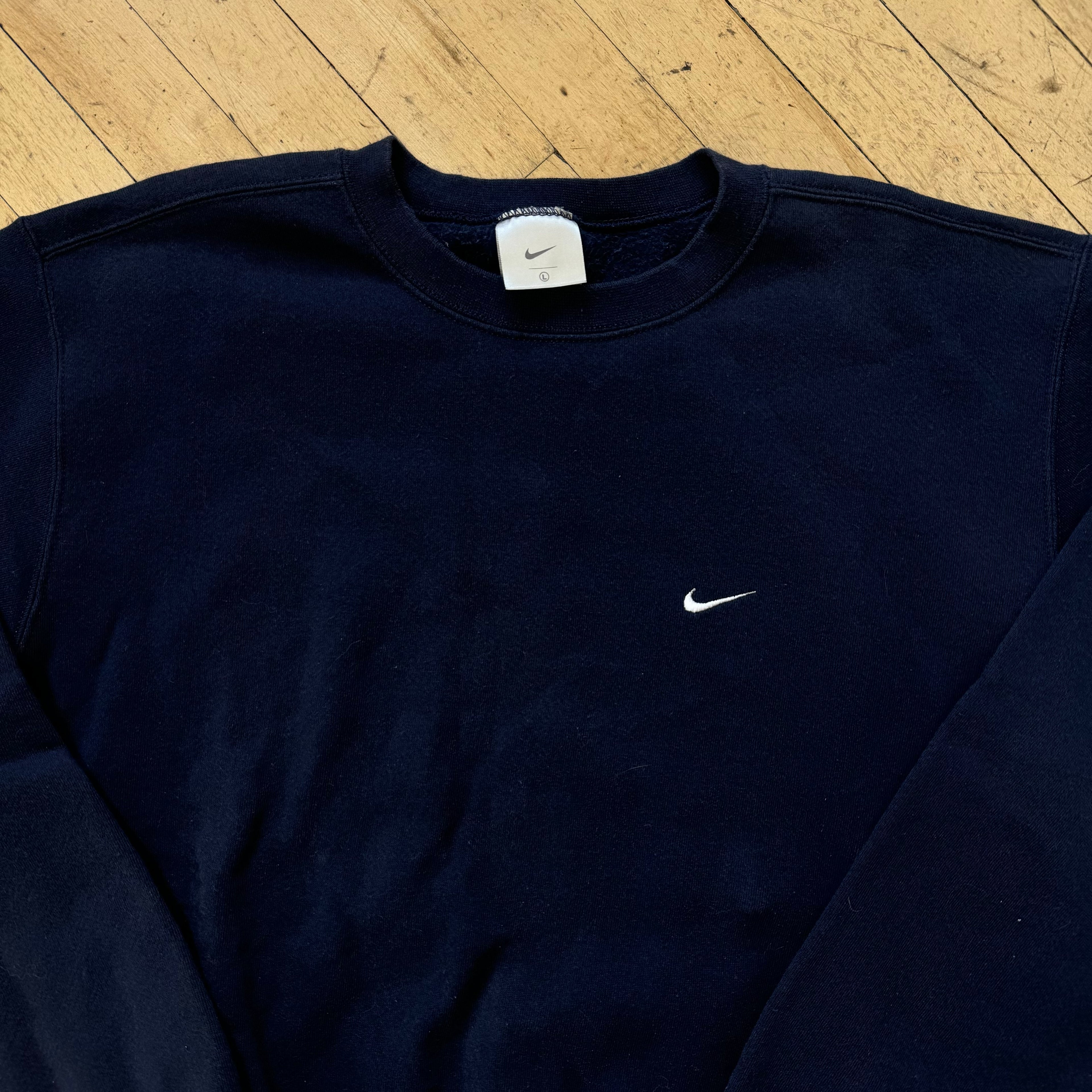 Vintage Nike Simple Swoosh Crewneck Sz L
