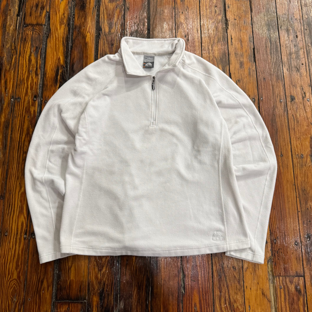 Vintage White Nike ACG Fleece Jacket Sz L