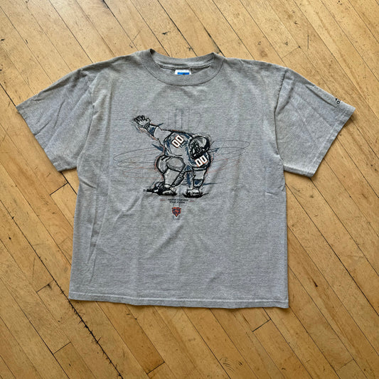 Vintage Chicago Bears Adidas T-shirt Sz M
