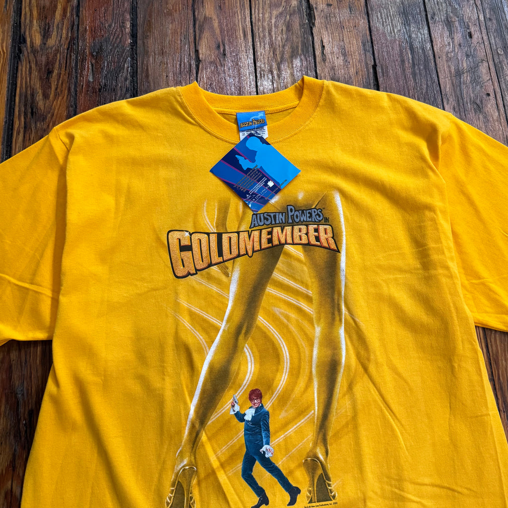 Vintage Austin Powers Goldmember Movie Promo T-shirt Sz XL