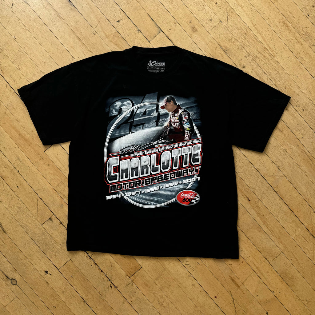 Jeff Gordon Charlotte Speedway T-shirt Sz XL
