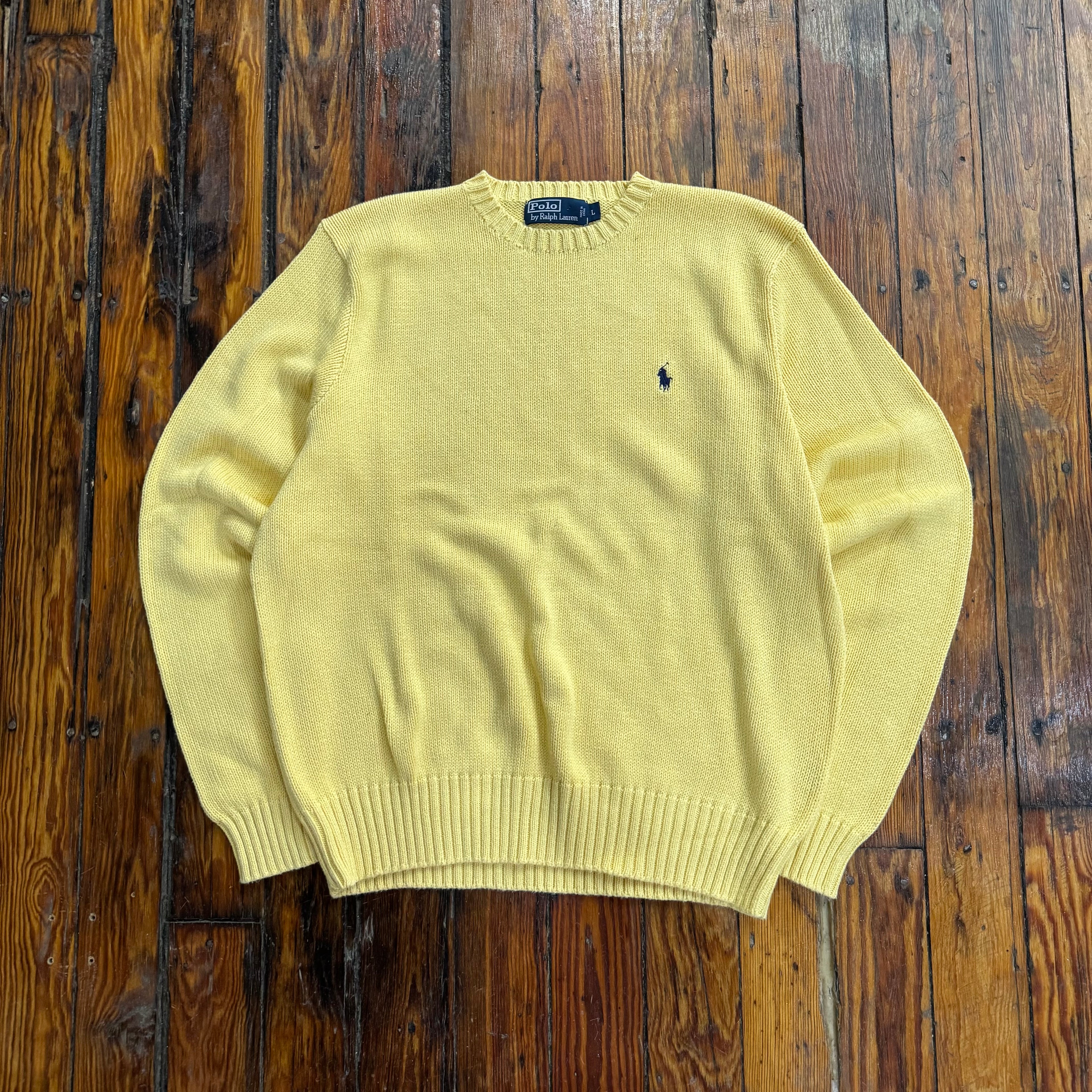 Vintage Polo Ralph Lauren Knit Sweater Sz XL