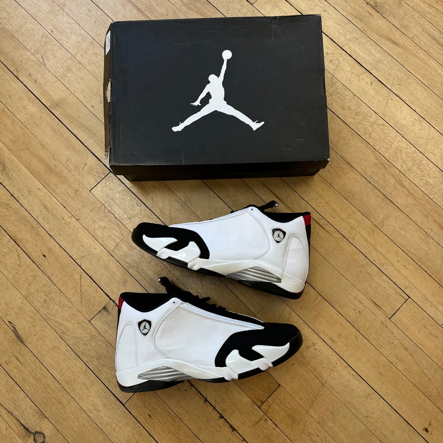 Jordan 14 Black Toe Sz 14 (2014, DS)