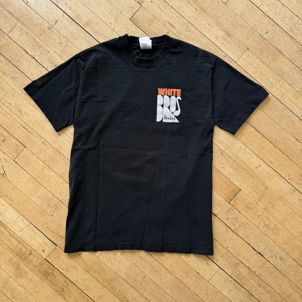 Vintage White Bros Poker Run T-shirt Sz M