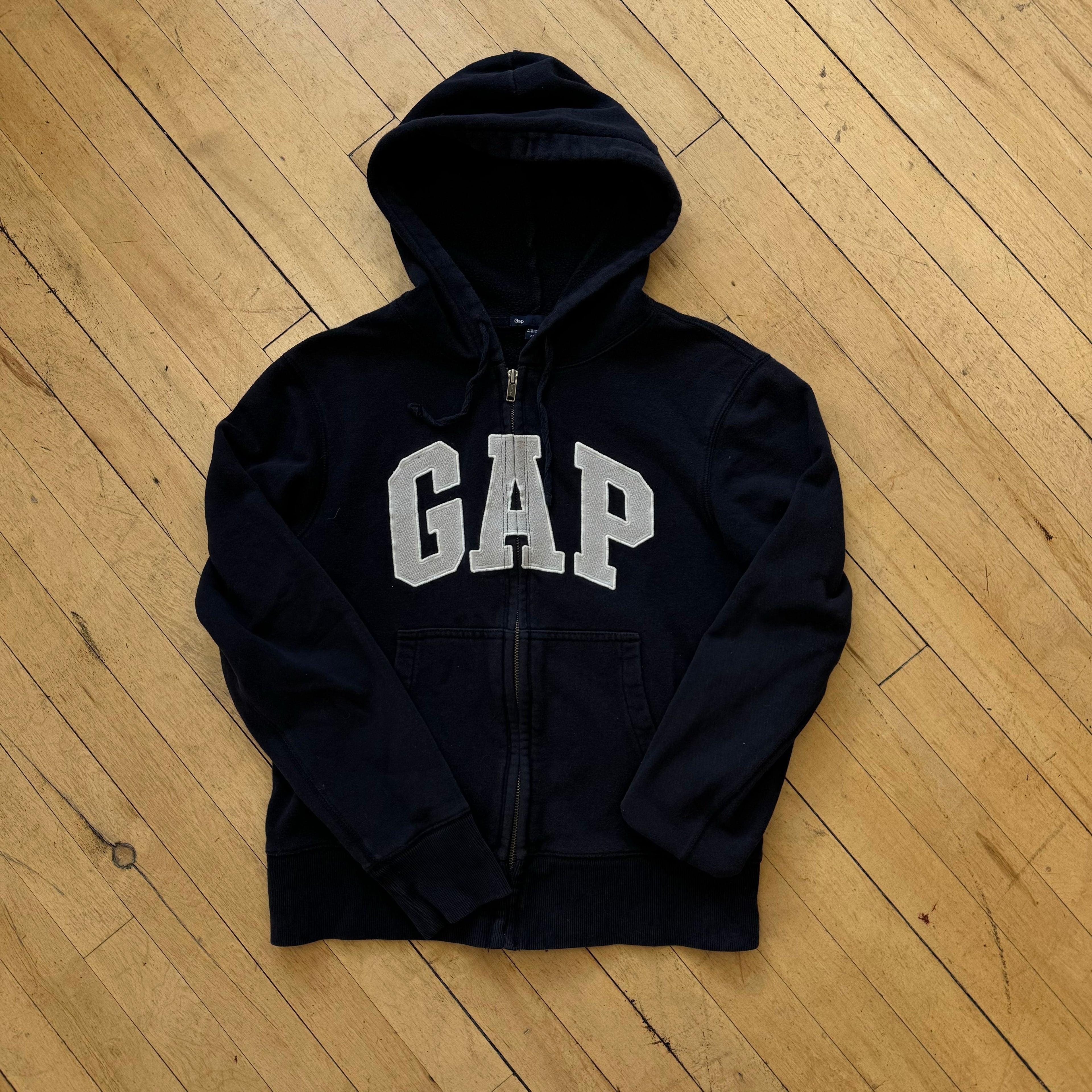 Vintage Gap SpellOut Zip-Up Jacket Sz XS