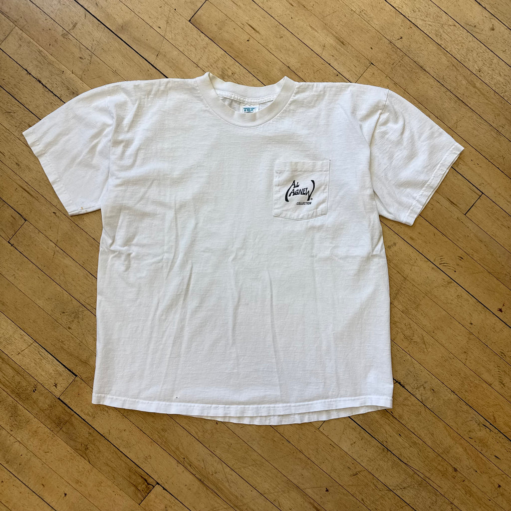 Vintage Al Alglent Fishing T-shirt Sz XL