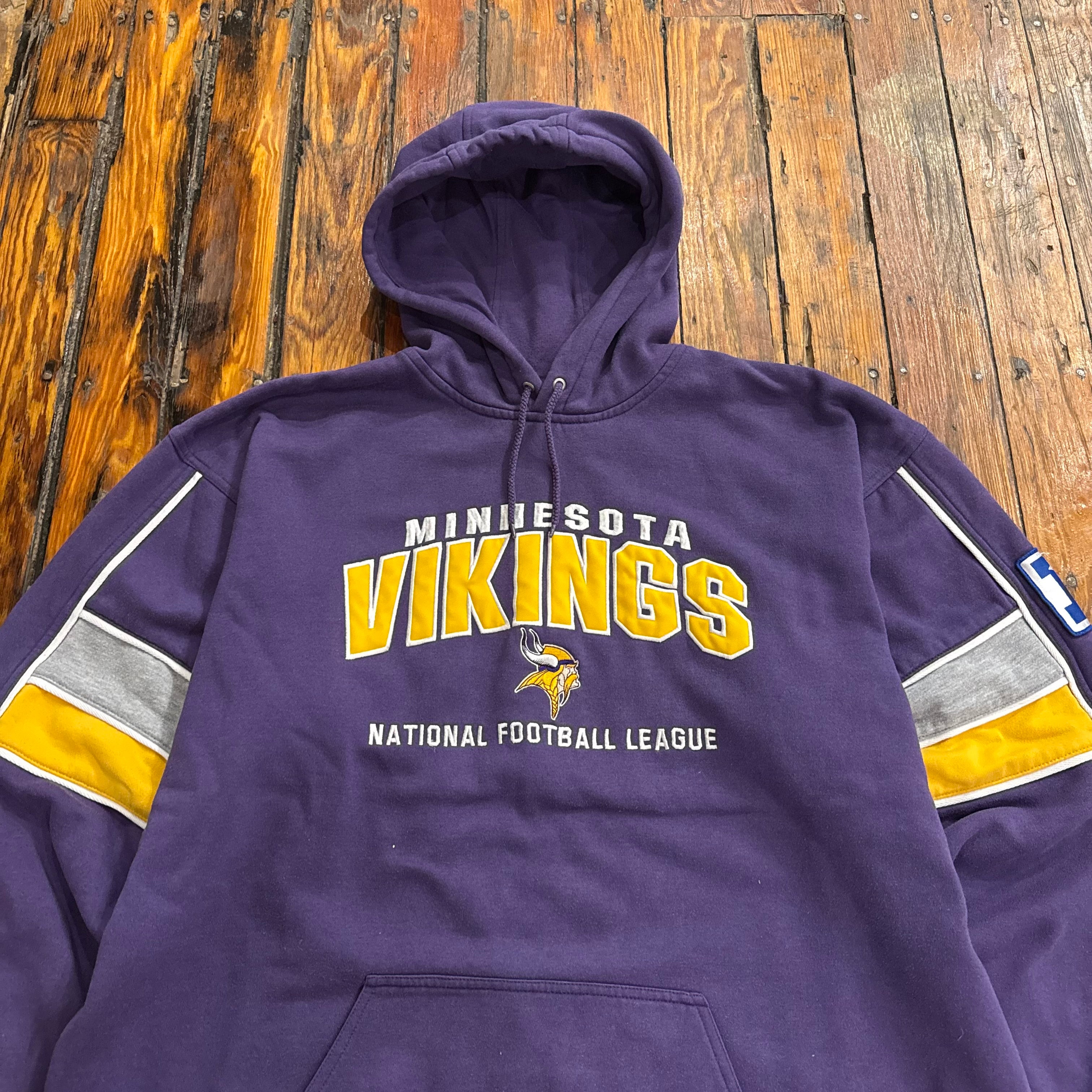 Vintage Lee Sports Minnesota Vikings Hoodie Sz XL