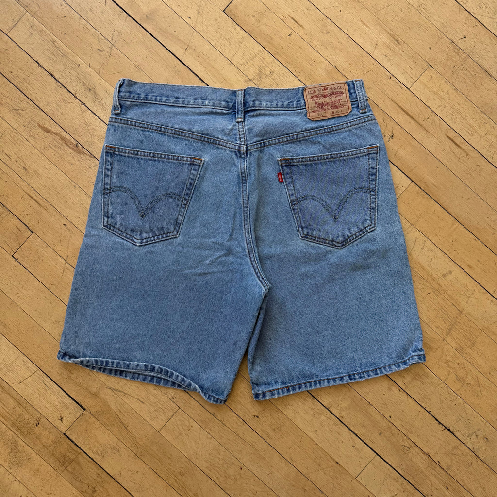 Vintage Levi 550 Denim Jean Shorts Sz 36