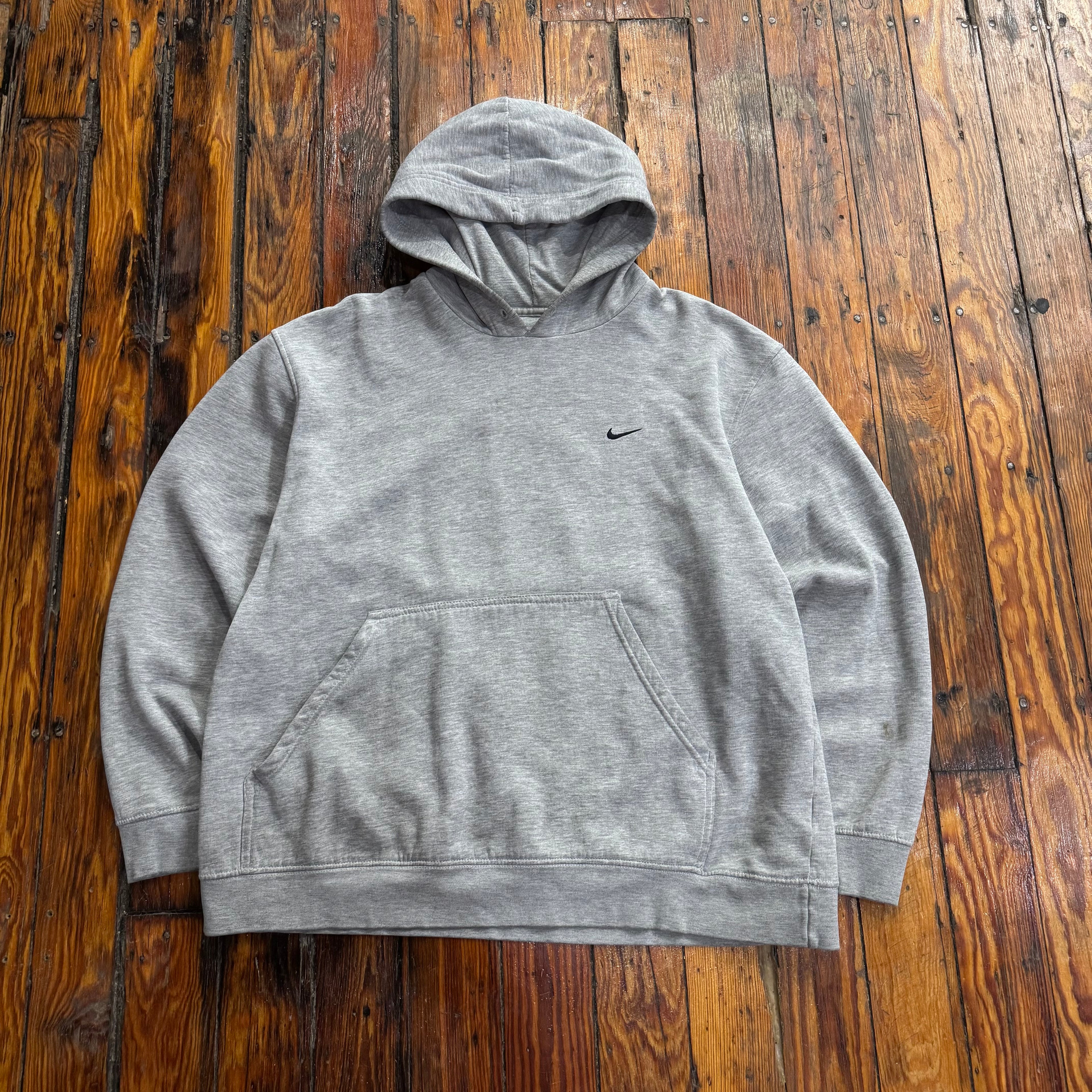 Vintage Nike Simple Swoosh Hoodie Sz XL