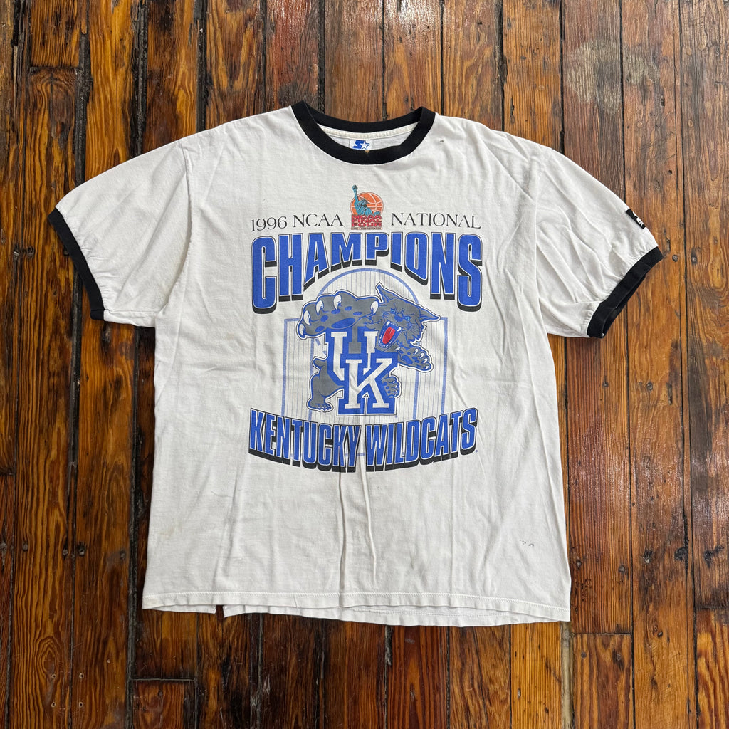 Vintage NCAA Champions Kentucky WildCats T-shirt Sz L