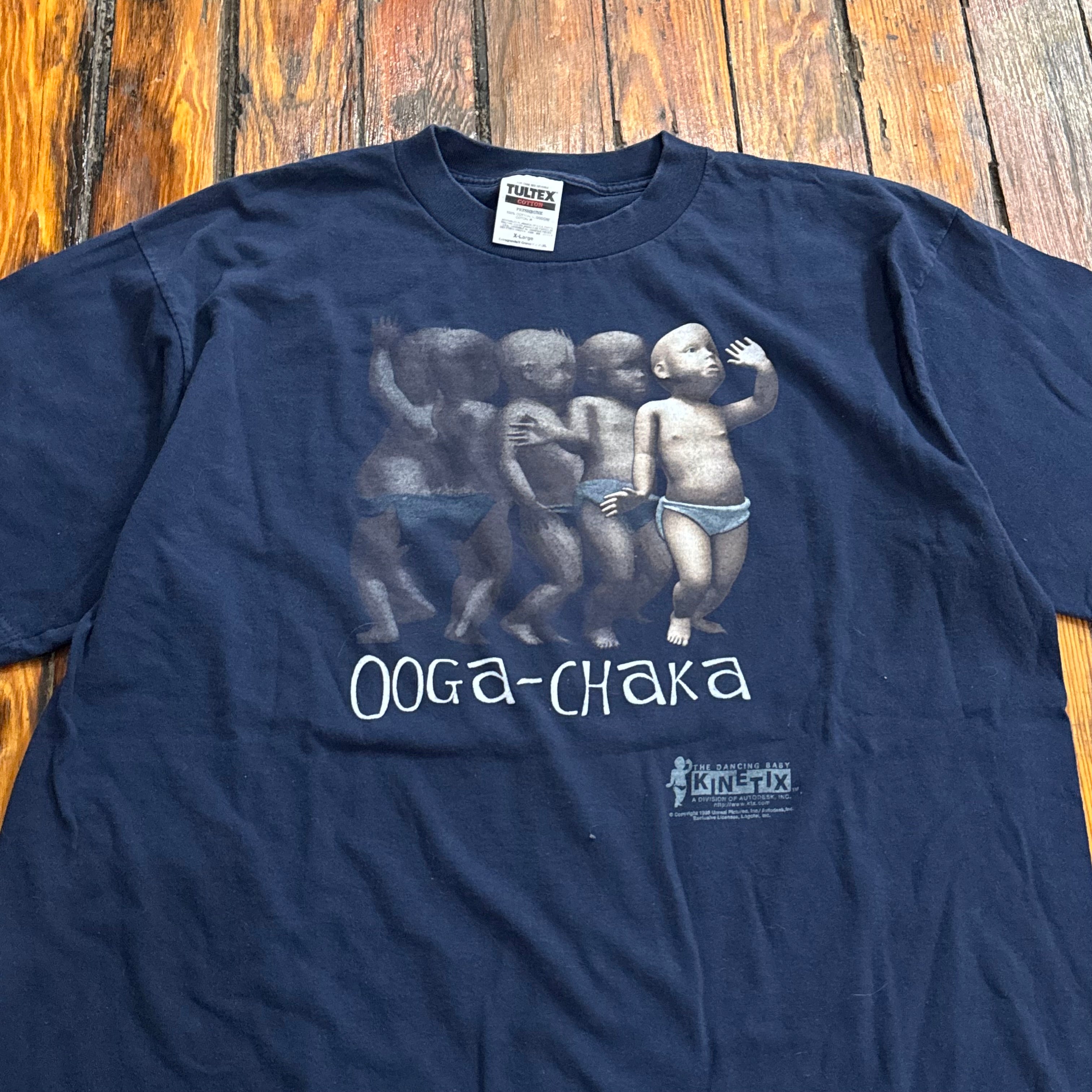 Vintage Ooga Chaka T-shirt Sz XL