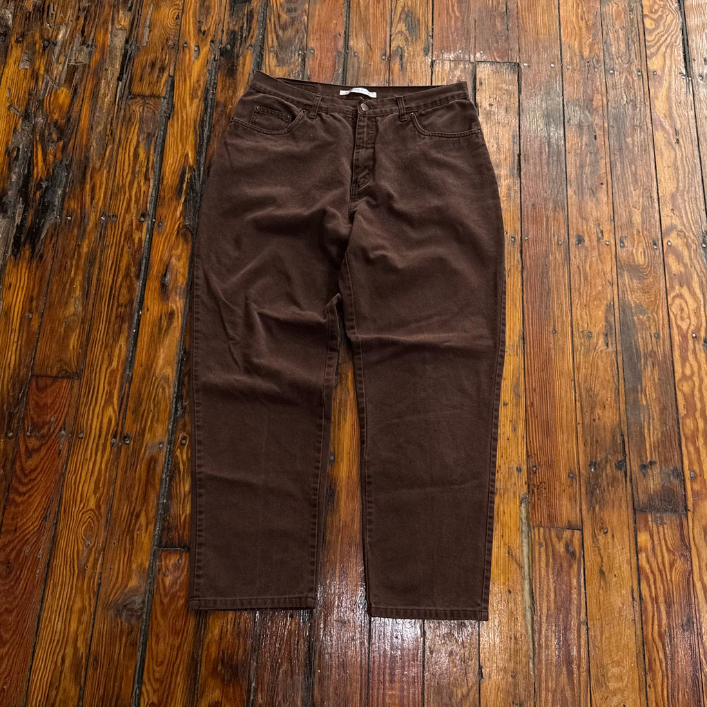 Vintage Billblass Jeanwear Brown Denim Jeans Sz 14