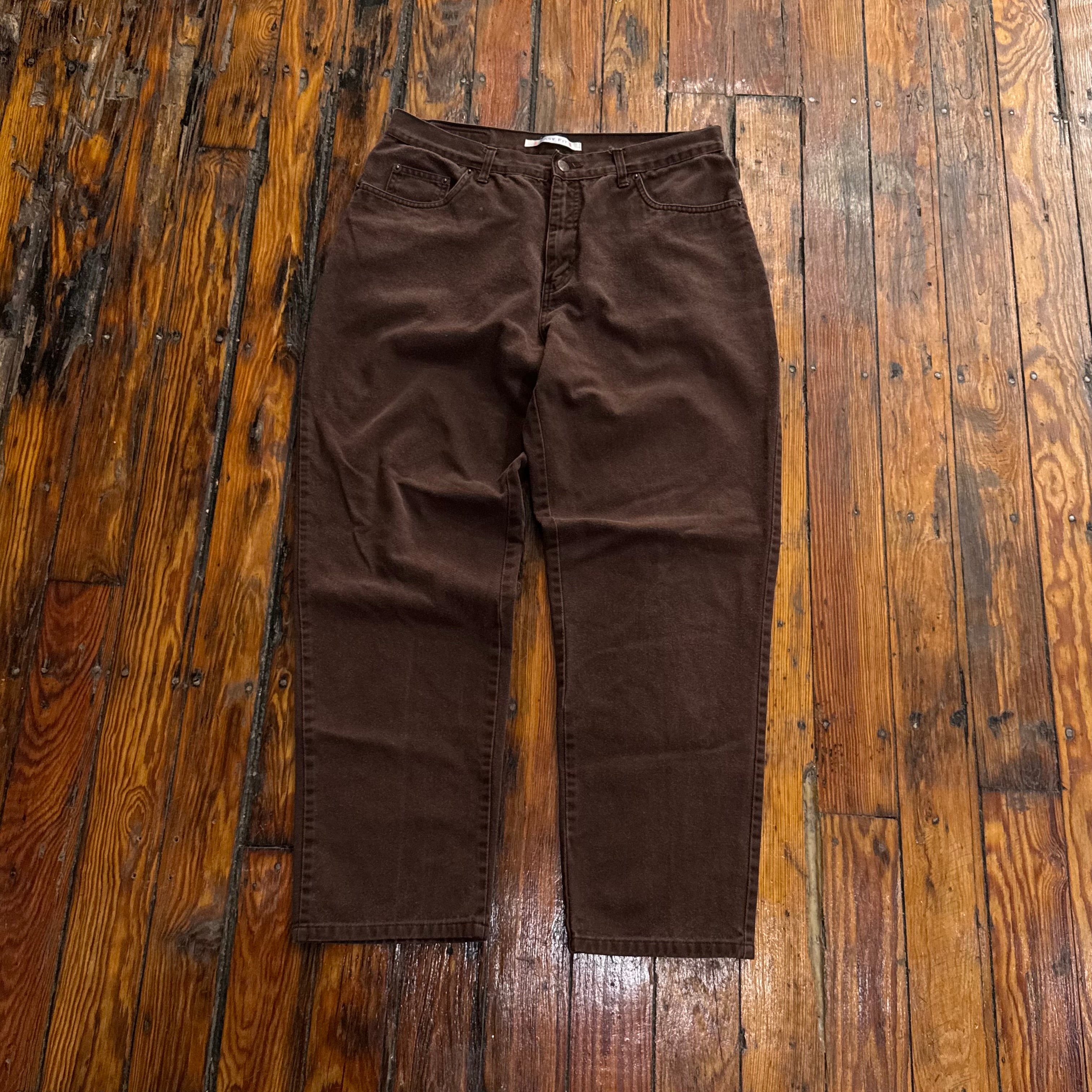 Vintage Billblass Jeanwear Brown Denim Jeans Sz 14