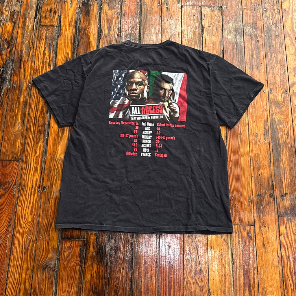 Vintage Mayweather Vs. Guerrero T-shirt Sz XL