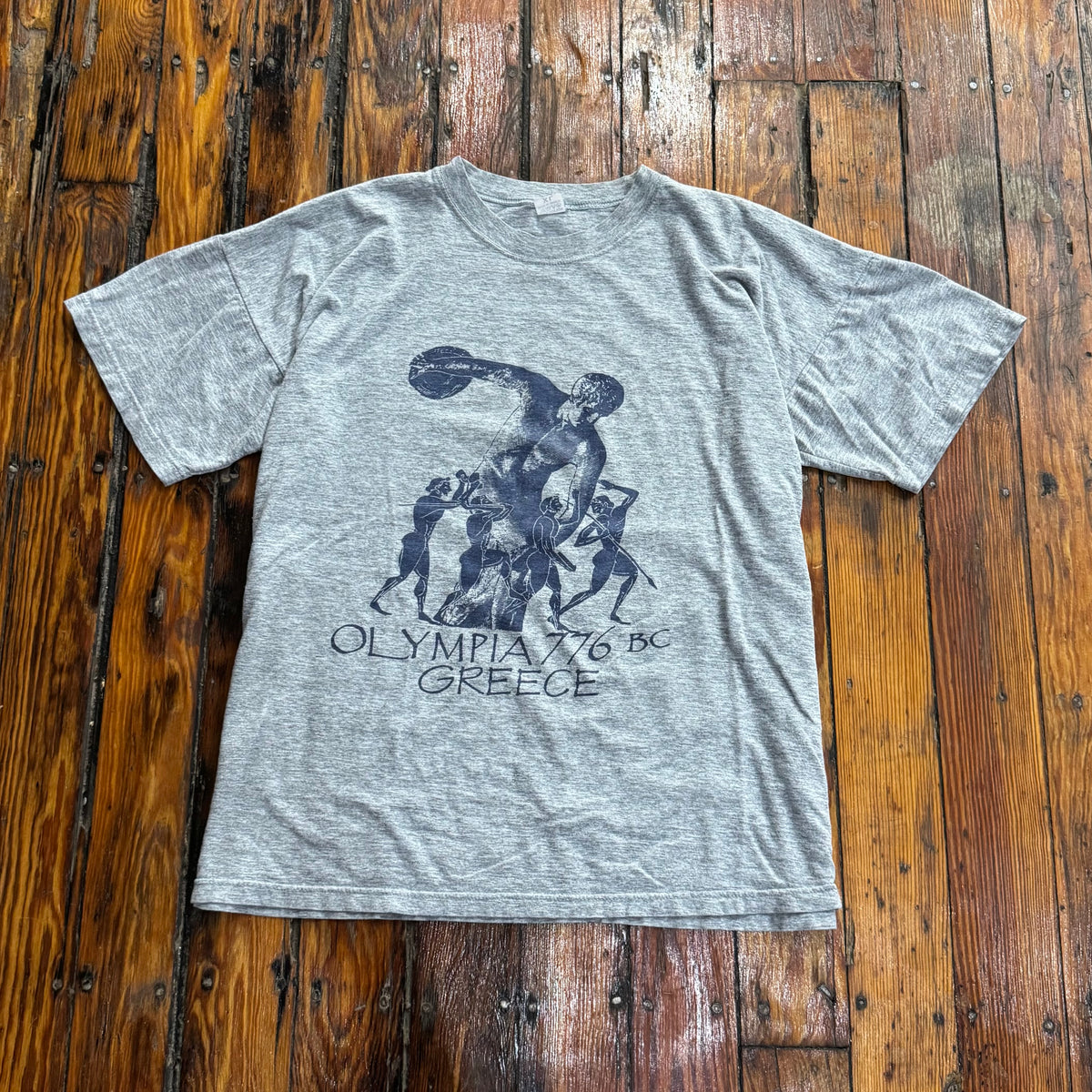 Vintage Greece Olympia T-shirt Sz L
