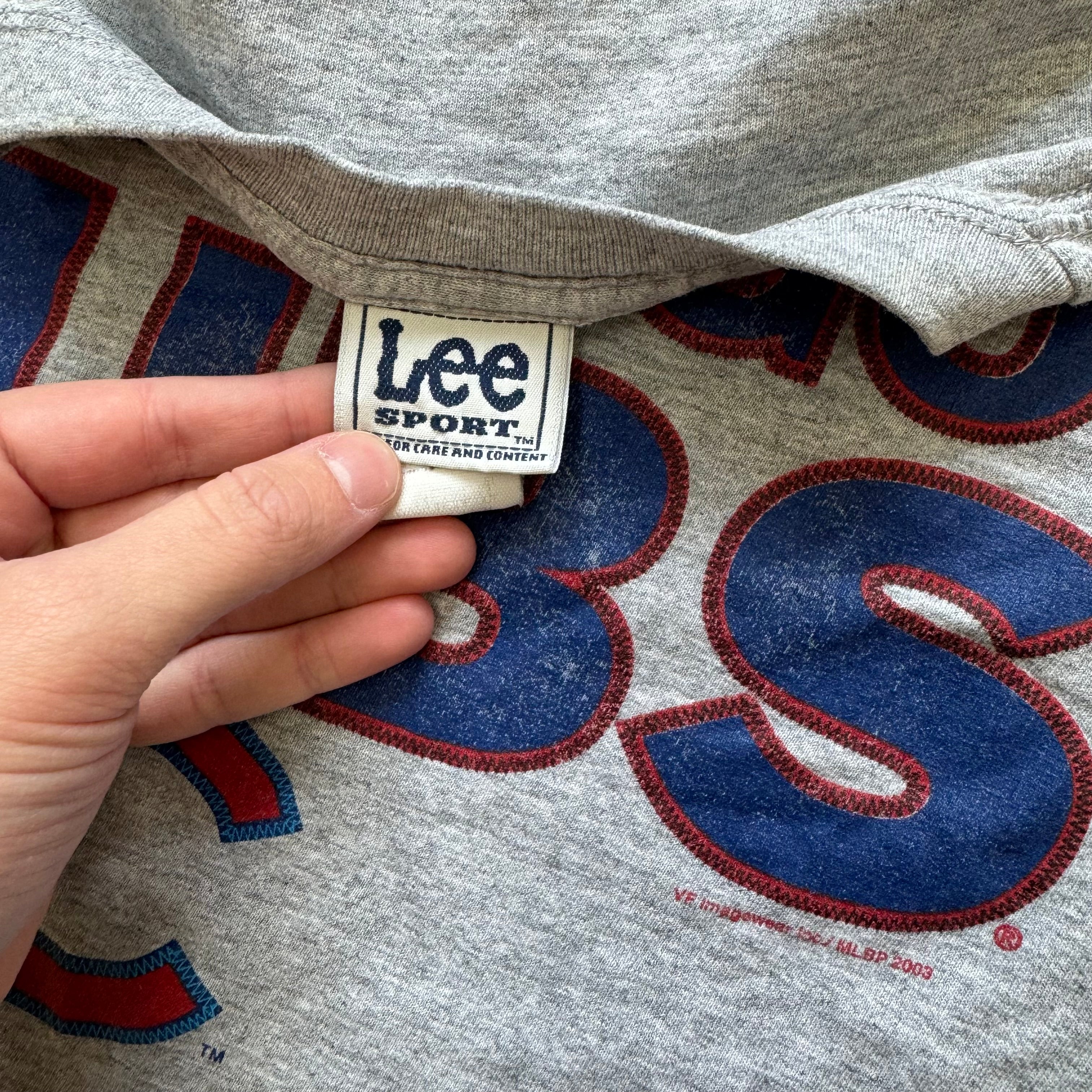Vintage Chicago Cubs Lee Sports T-shirt Sz M