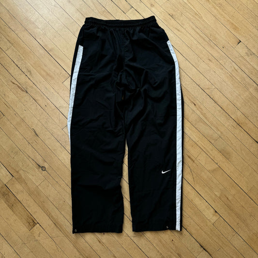 Vintage Black / White Nike Team Trackpants Sz XL