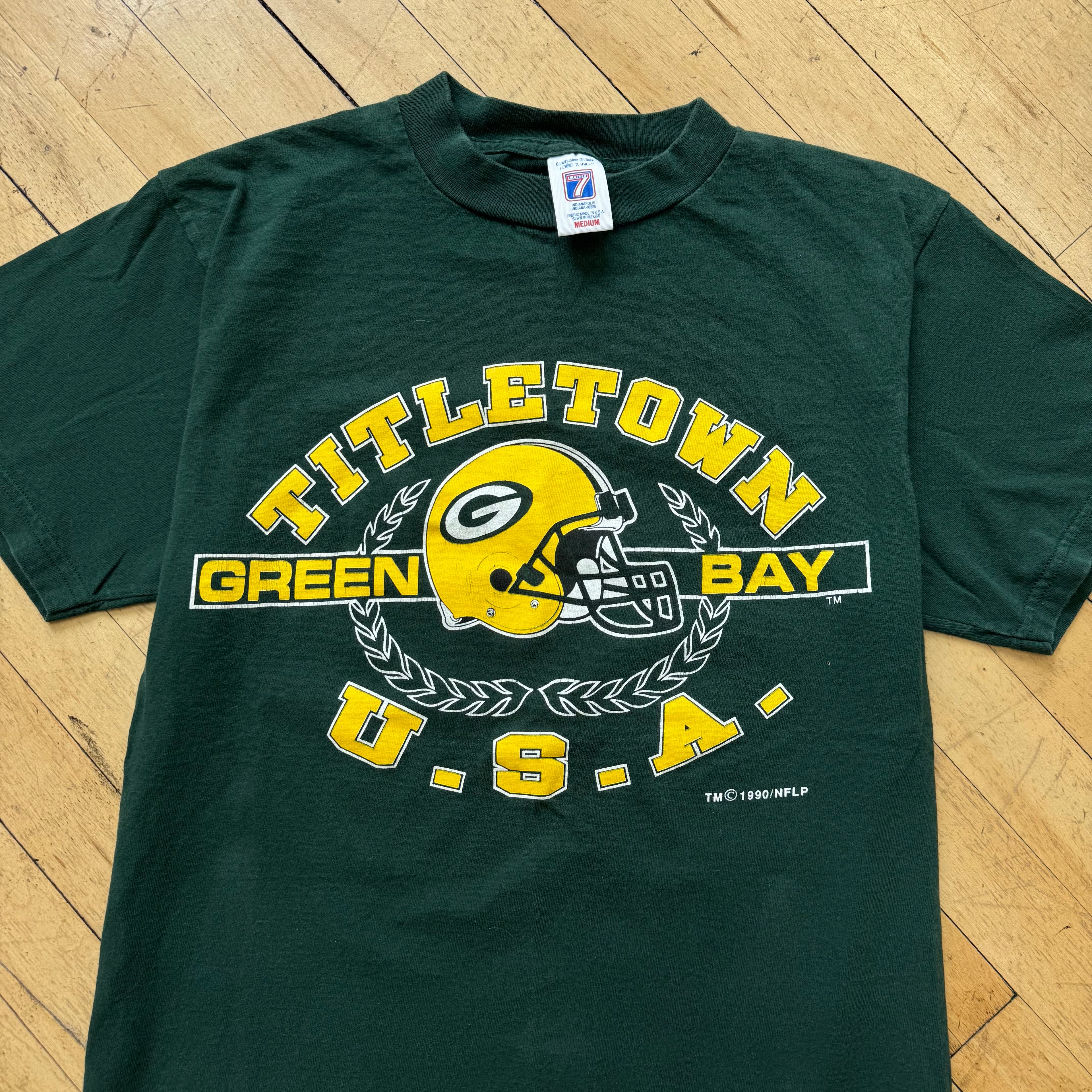 Vintage LittleTown Green Bay Packers T-shirt Sz M