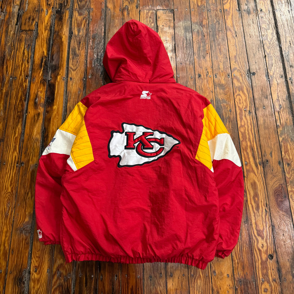 Vintage Kansas City Chiefs Starter Jacket Sz XL