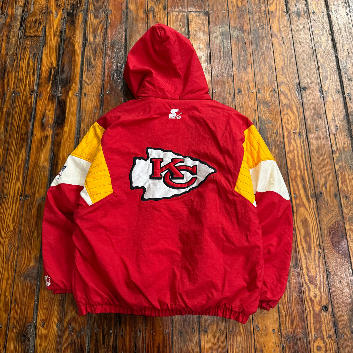 Vintage Kansas City Chiefs Starter Jacket Sz XL