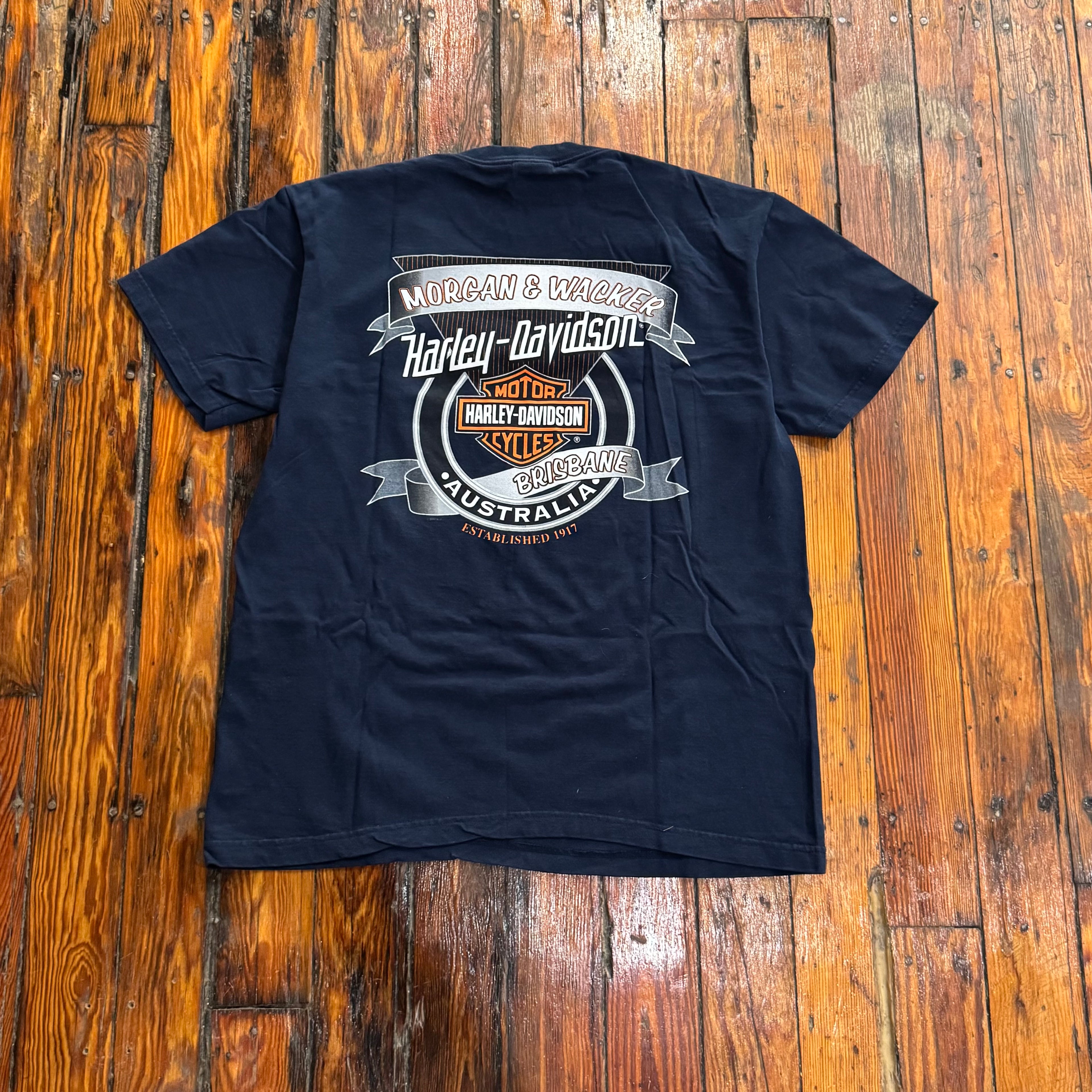 Vintage Harley Davidson Australia T-shirt Sz L