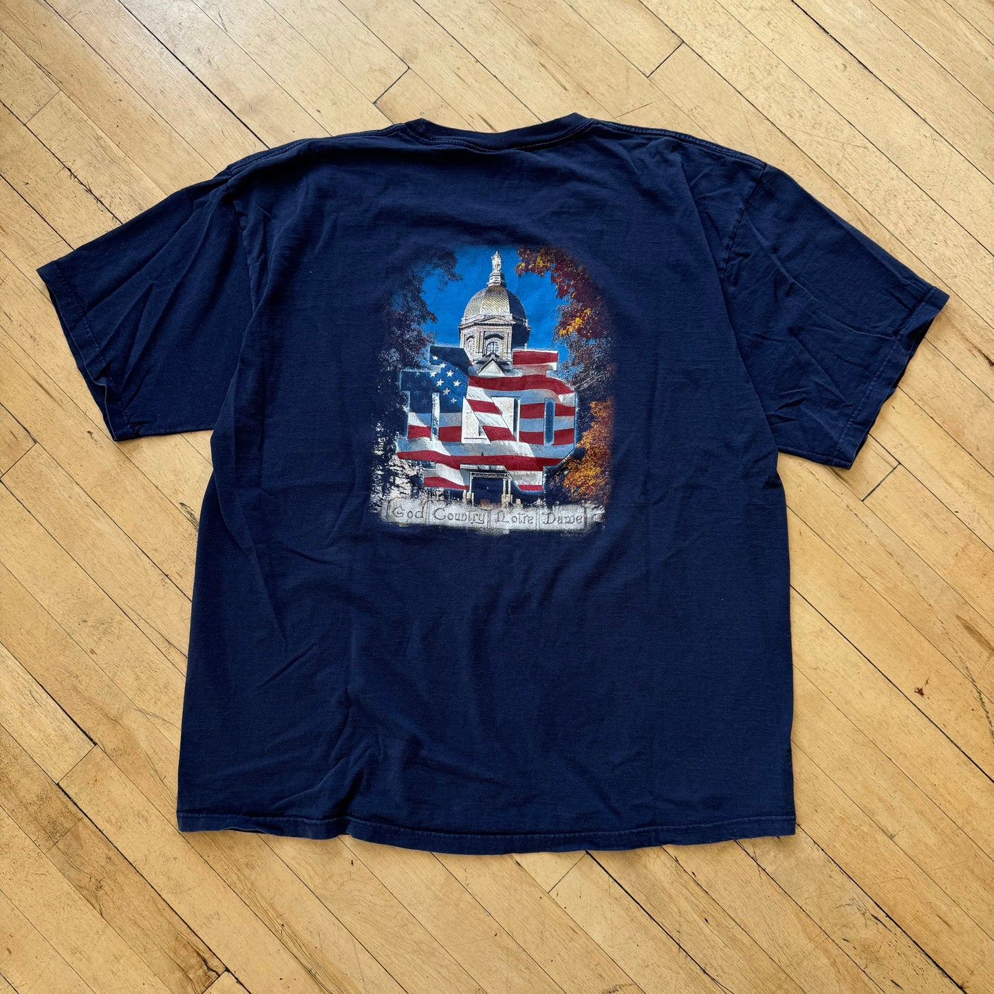 Vintage Notre Dams USA T-shirt Sz XL