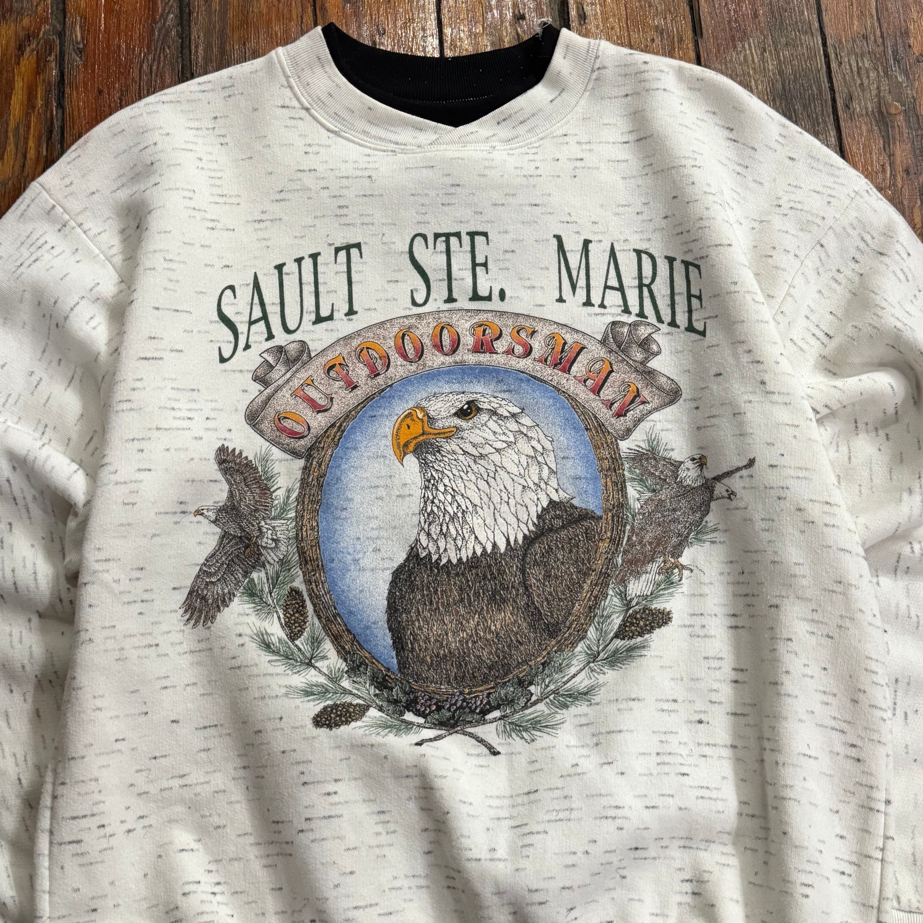 Vintage OutDoors Sault Ste. Marie CrewNeck Sz M