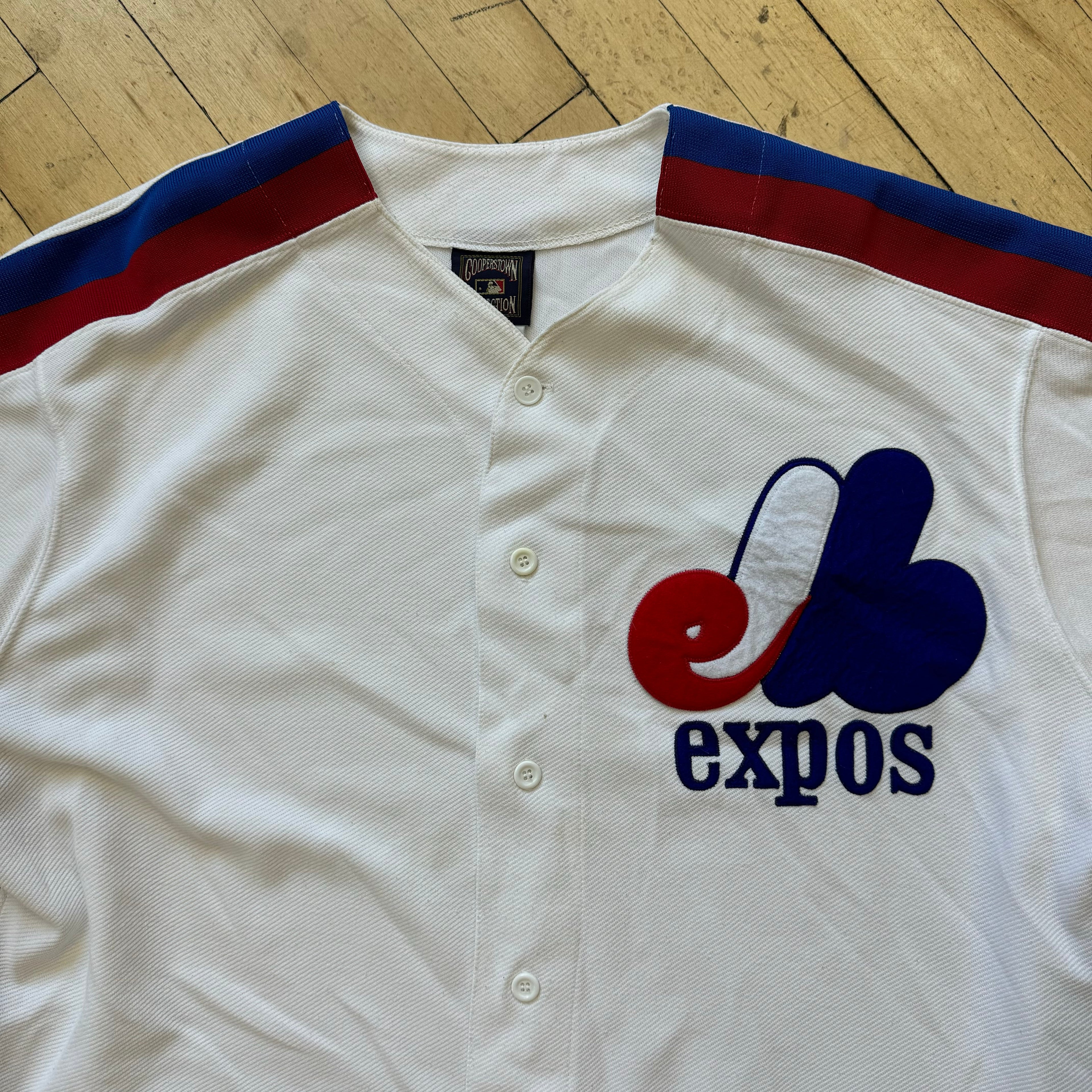 Majestic Montreal Expos Cooperstown Throwback Jersey Sz XL