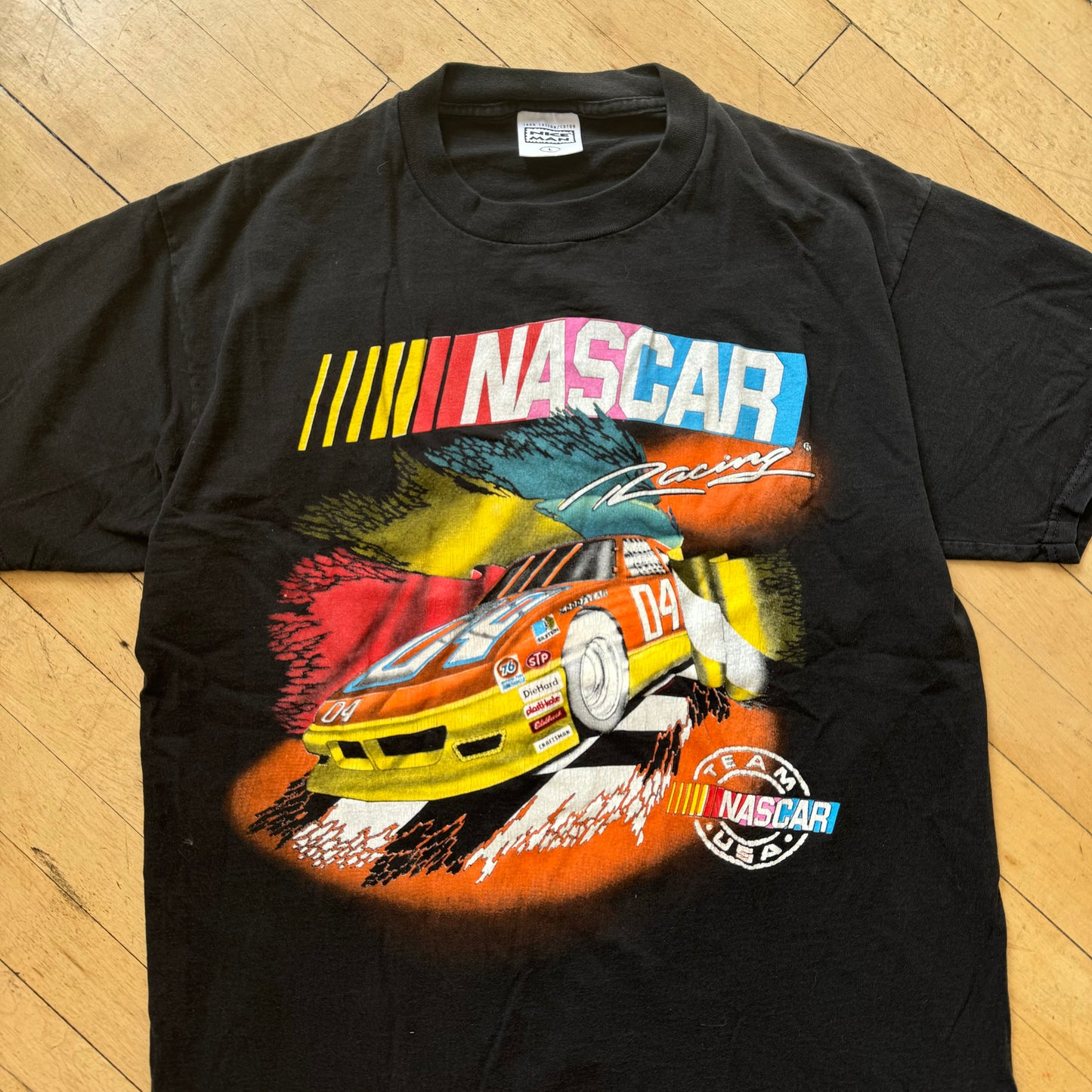 Vintage Nascar Racing Team USA T-shirt Sz L