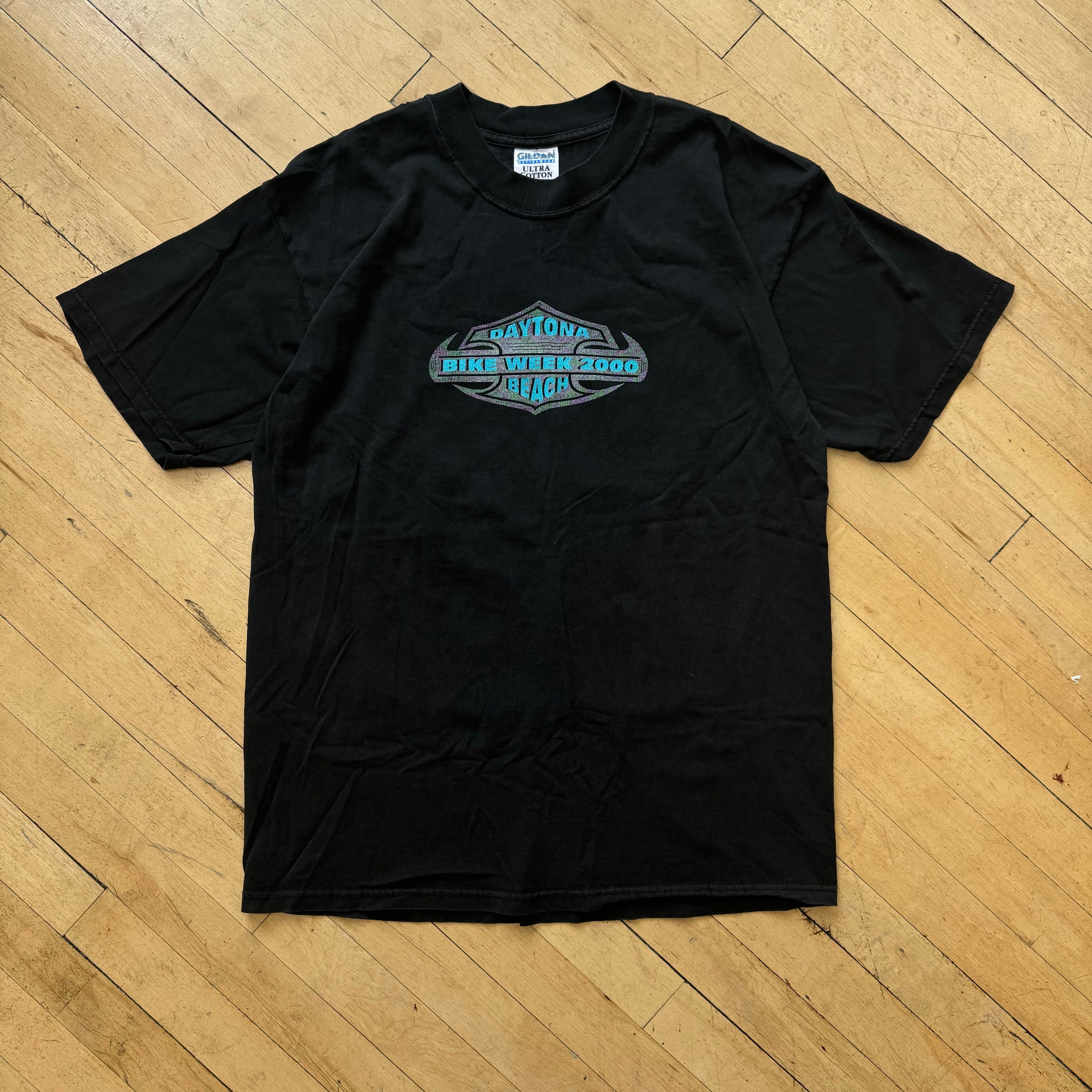 Vintage Daytona Beach Bike Week T-shirt Sz L