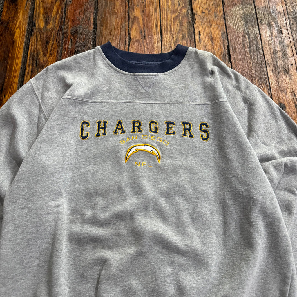 Vintage San Diego Chargers CrewNeck Sz L