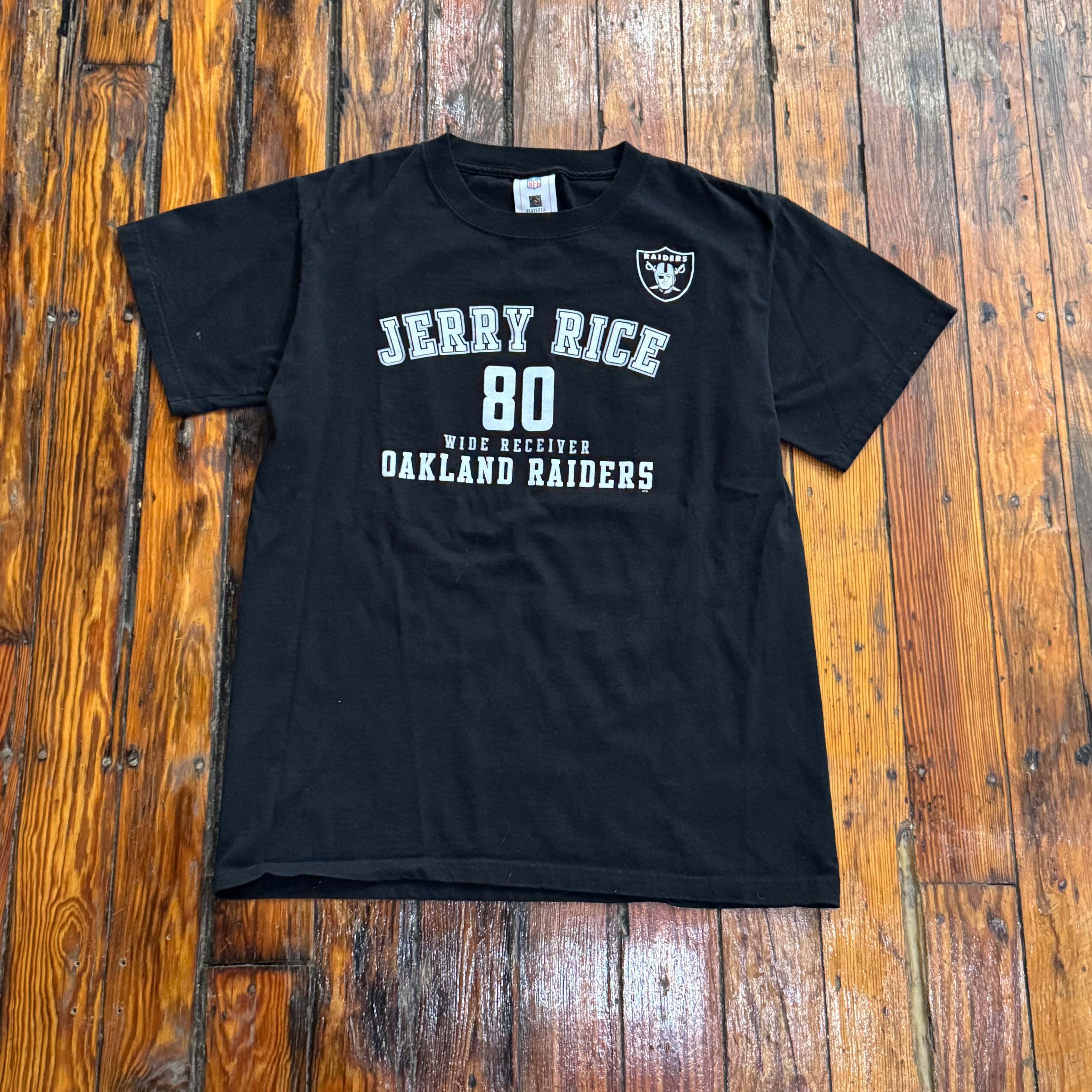 Vintage Jerry Rice Oakland Raiders T-shirt Sz M