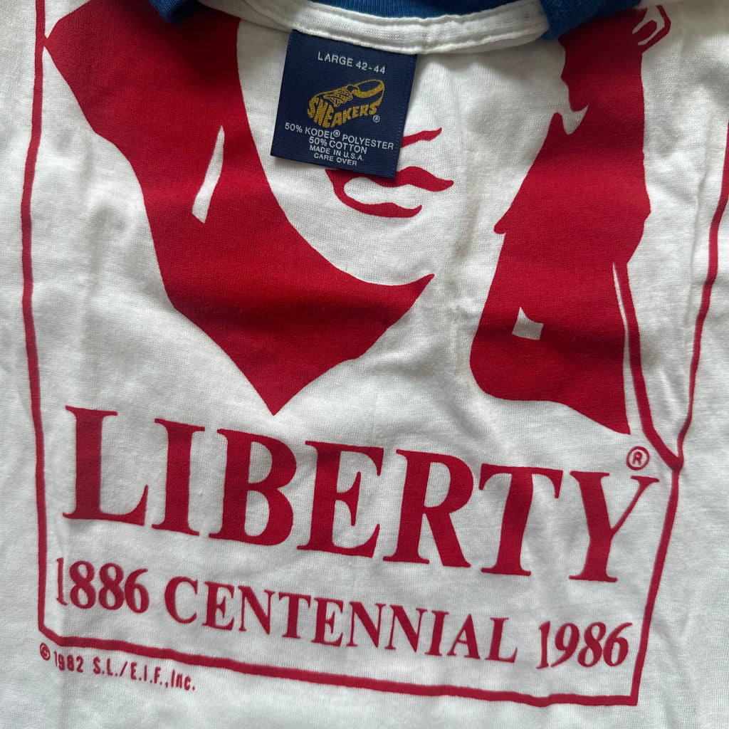 Vintage 80s Statue Of Liberty T-shirt Sz L