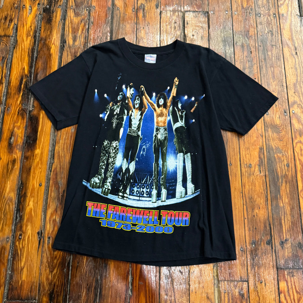 Vintage Kiss Farewell Tour T-shirt Sz L (NEW)