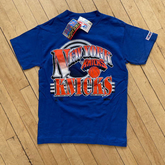 Vintage Trench Kids New York Knicks Sz YTH L