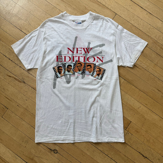 Vintage New Edition Heat Wave Tour ‘89 T-shirt Sz L