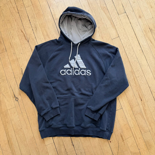 Vintage Adidas Big Logo Hoodie Sz XL