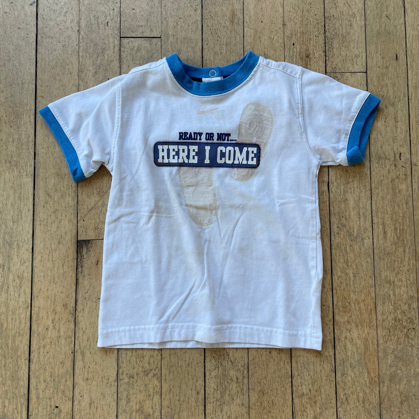 2000s Nike Ready or not Here I come T-shirt Sz 3t