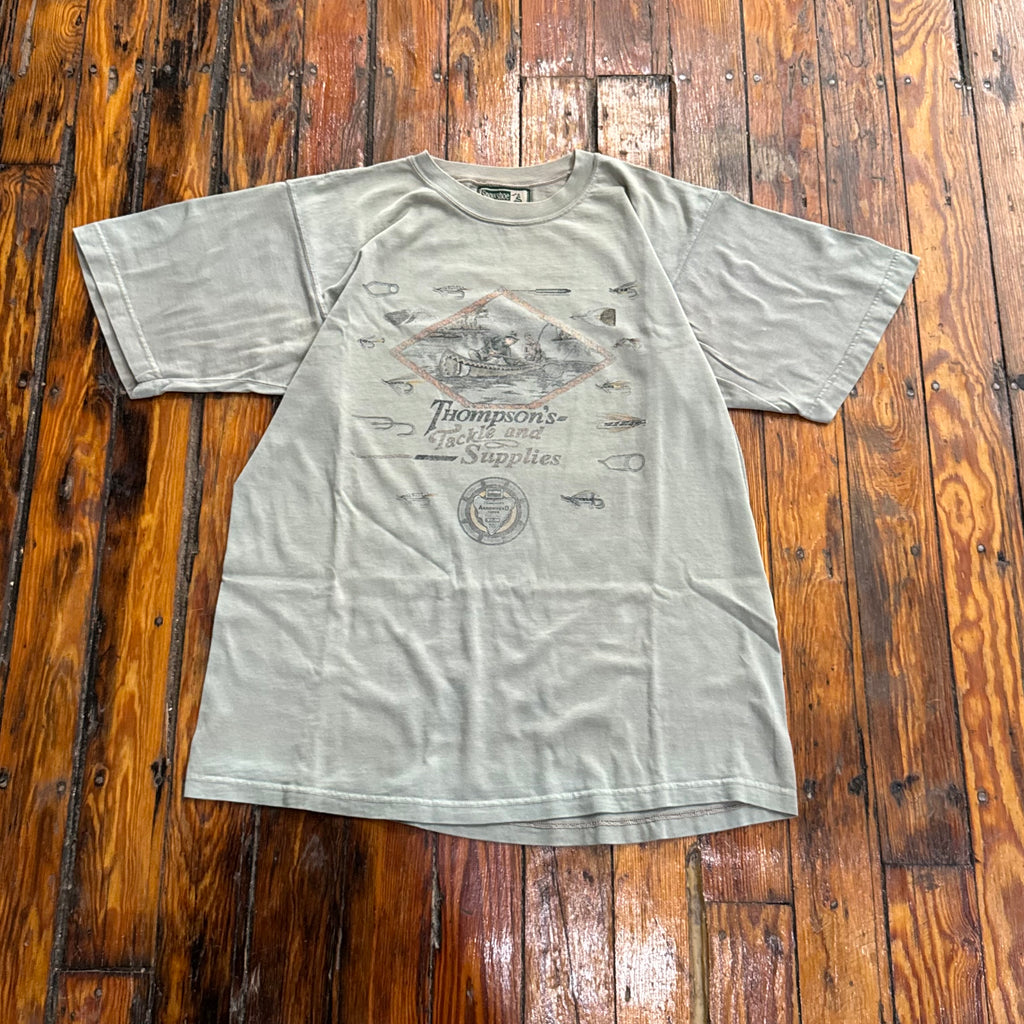 Vintage Thompson Tackle and Supplies t-shirt Sz XL
