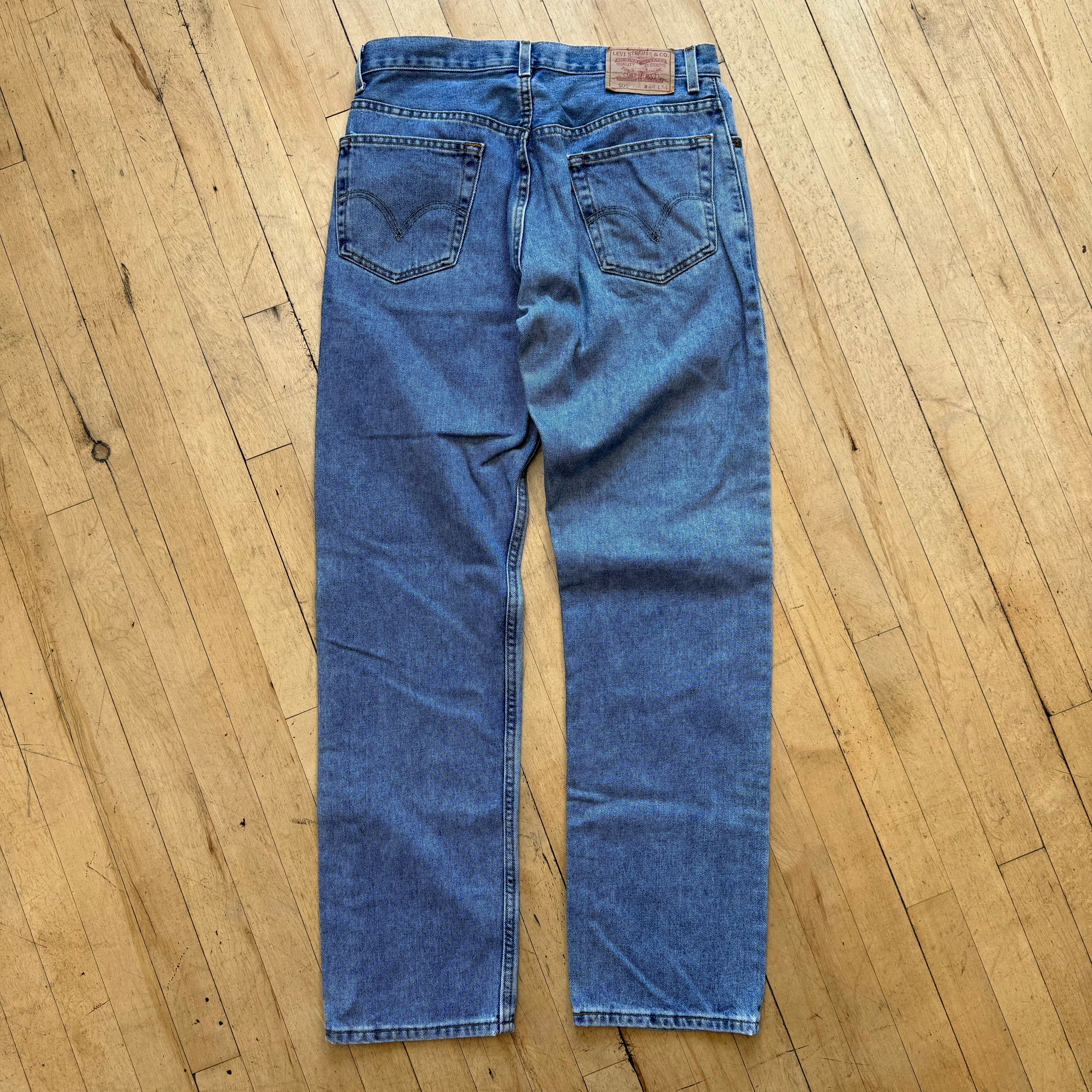 Vintage Levi 505 Denim Jeans Sz 34x34