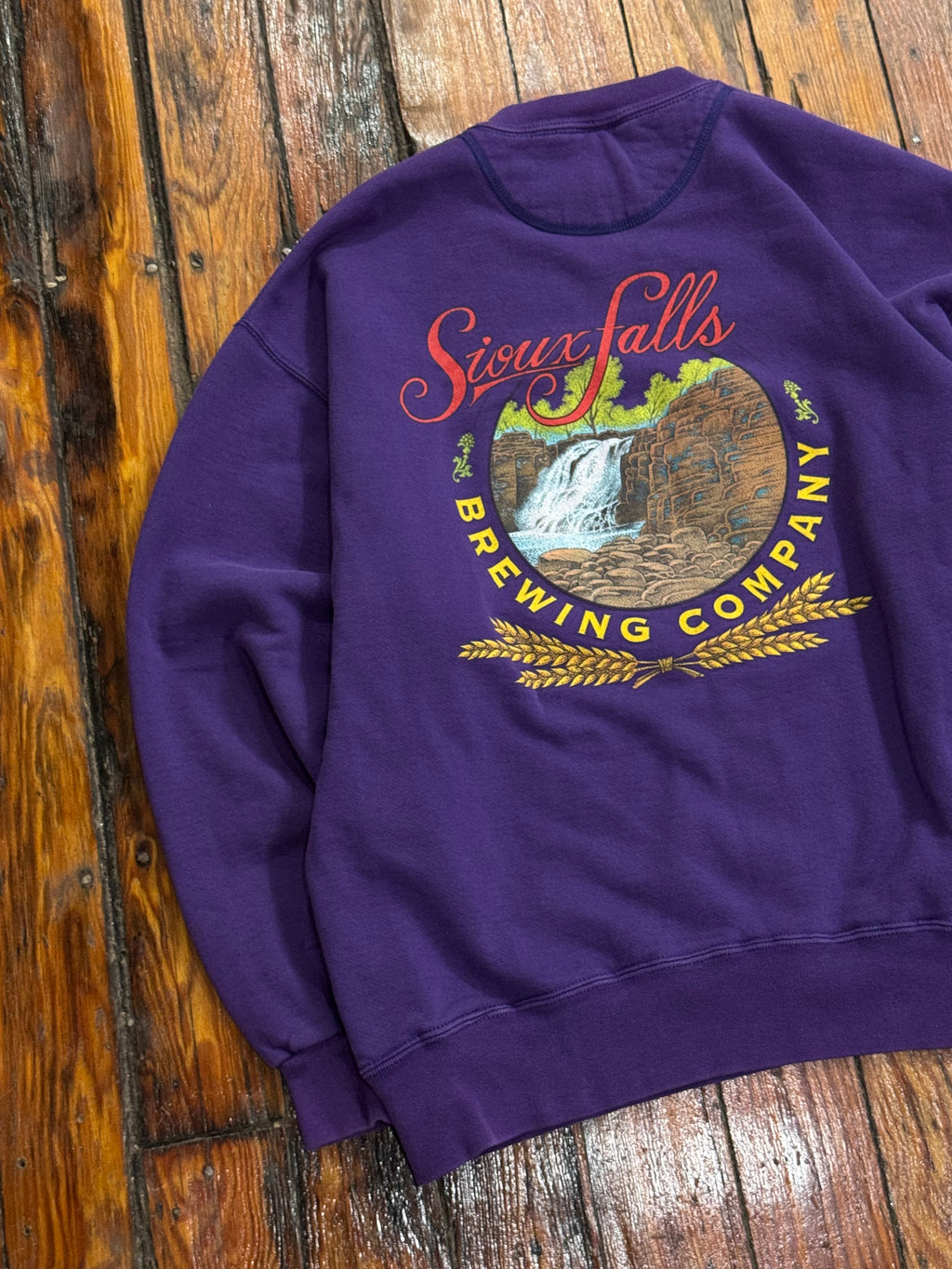 Vintage Sioux Falls Brewing CrewNeck Sz L