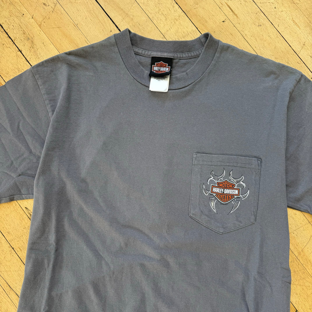 Y2K Harley Davidson San Benito Texas T-shirt Sz L