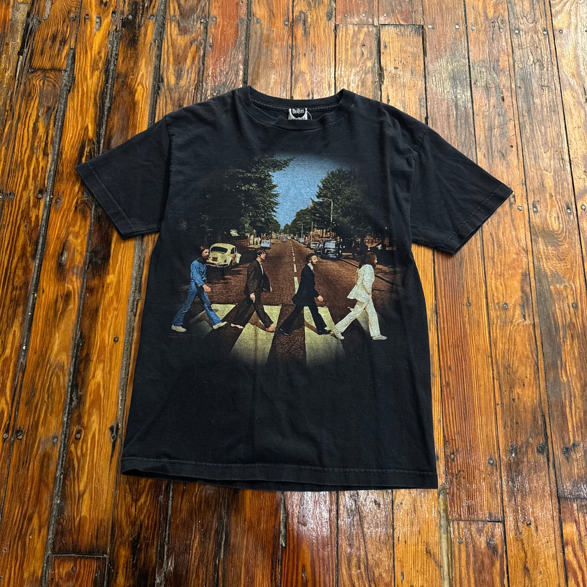 Vintage The Beatles Abby Road T-shirt Sz M