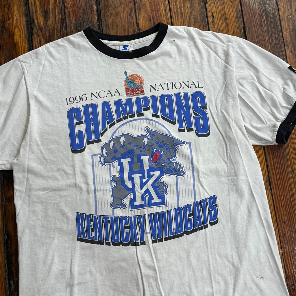 Vintage NCAA Champions Kentucky WildCats T-shirt Sz L